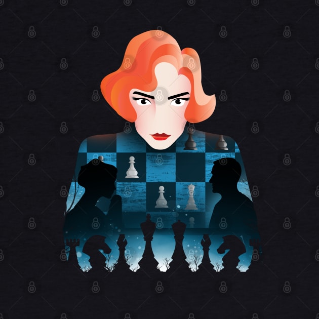 The Chess Queen by Meca-artwork